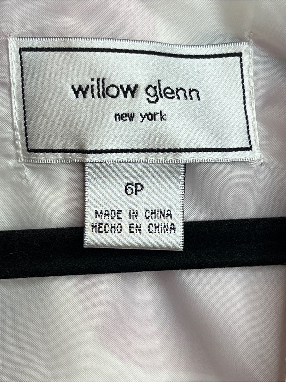 Willow Glenn Floral Square Neck Bow Sheath Dress Pink White 6P Cotton - Picture 3 of 4